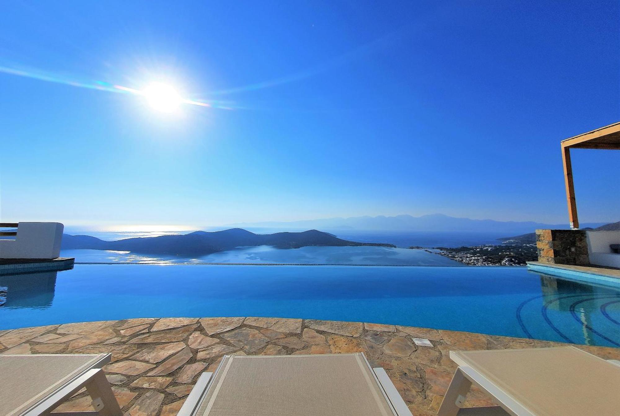 Villa Ocean Pearl Elounda Esterno foto