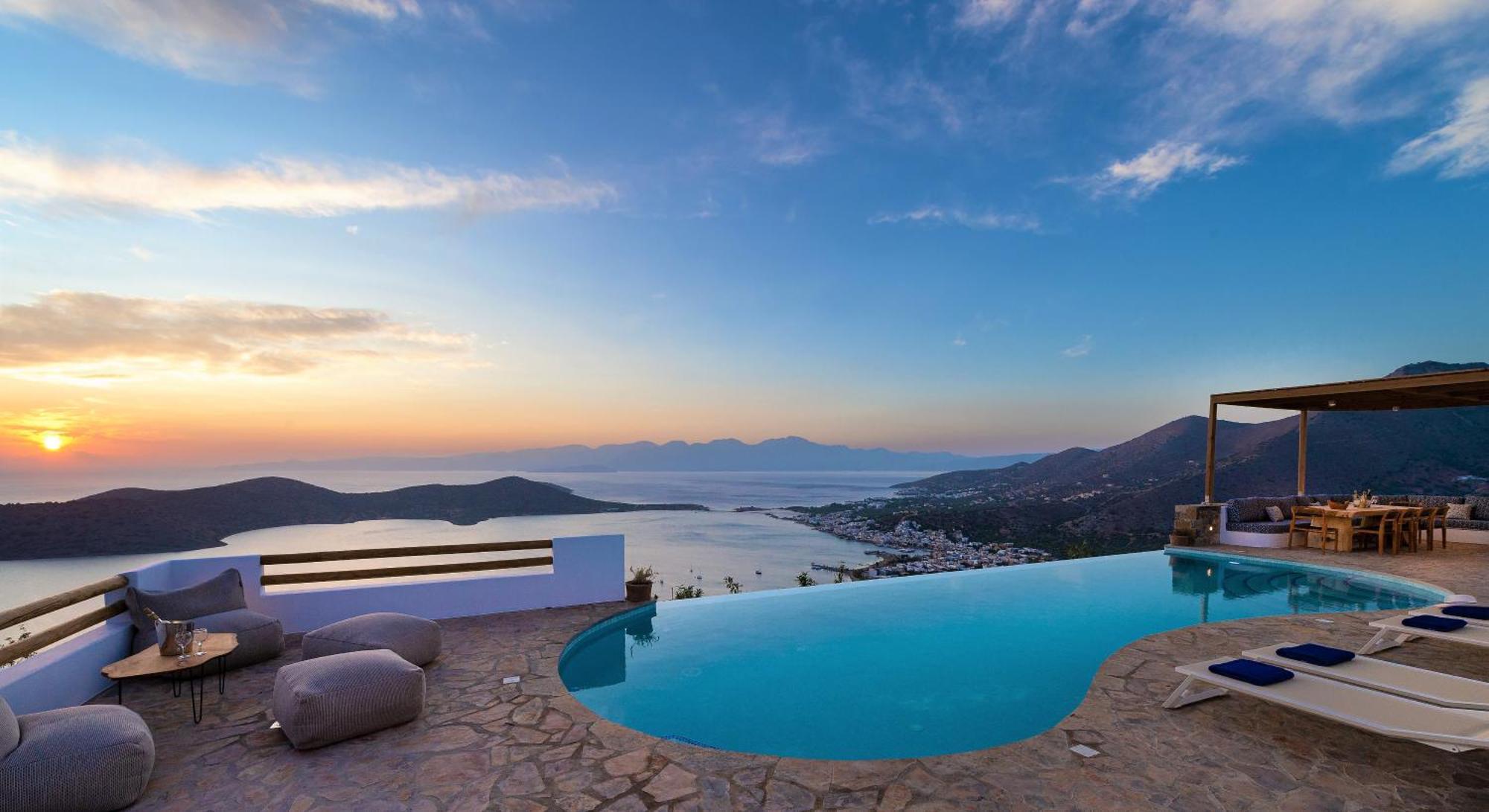 Villa Ocean Pearl Elounda Esterno foto