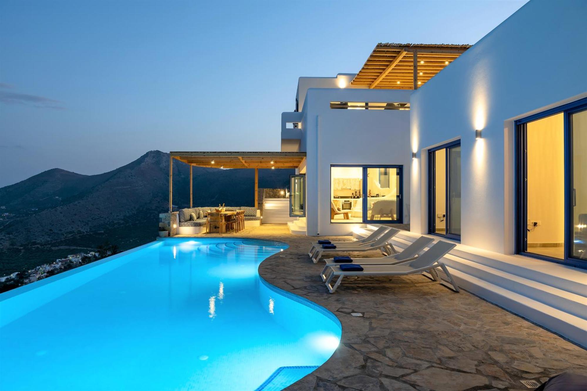 Villa Ocean Pearl Elounda Esterno foto