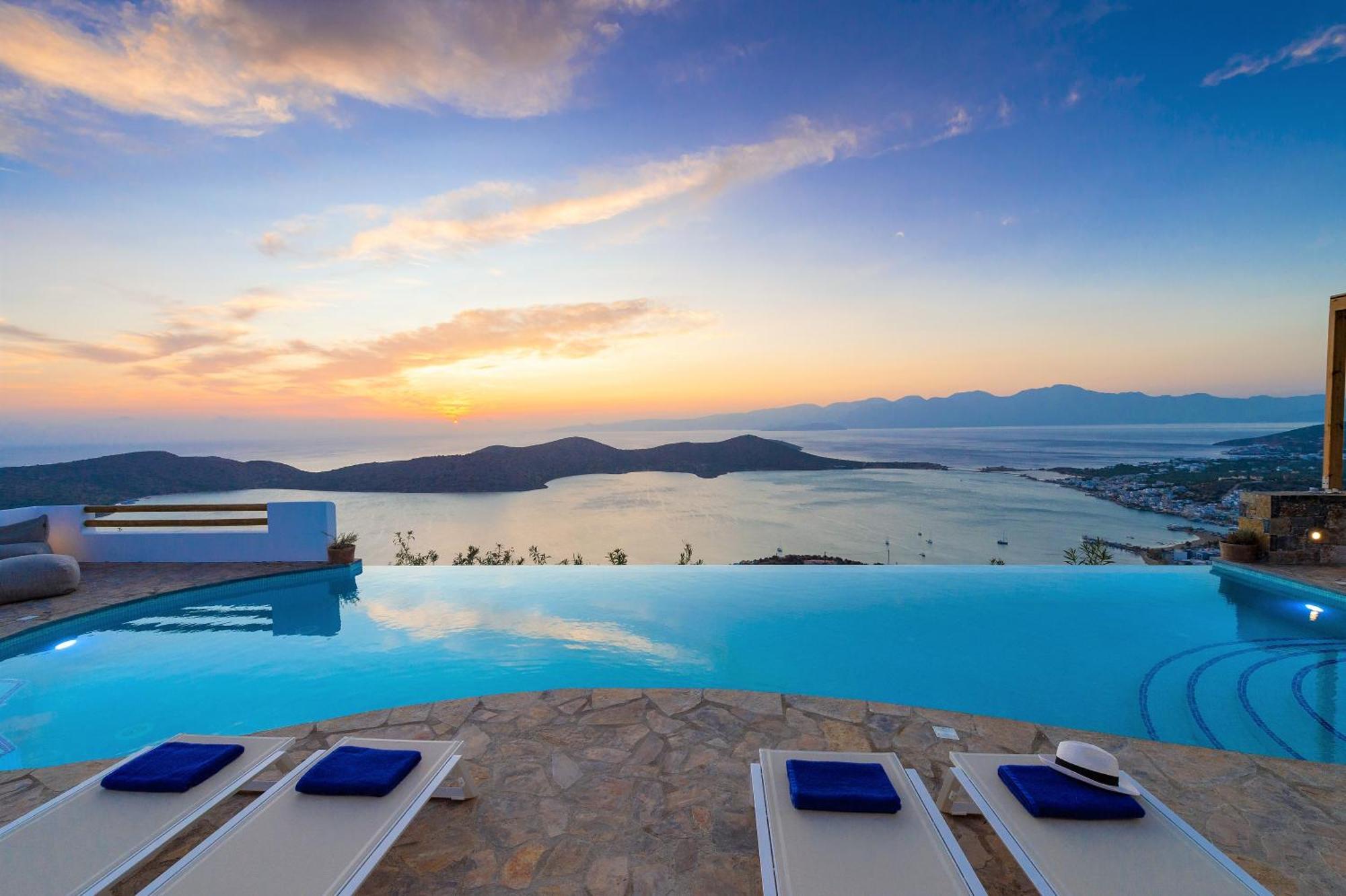 Villa Ocean Pearl Elounda Esterno foto