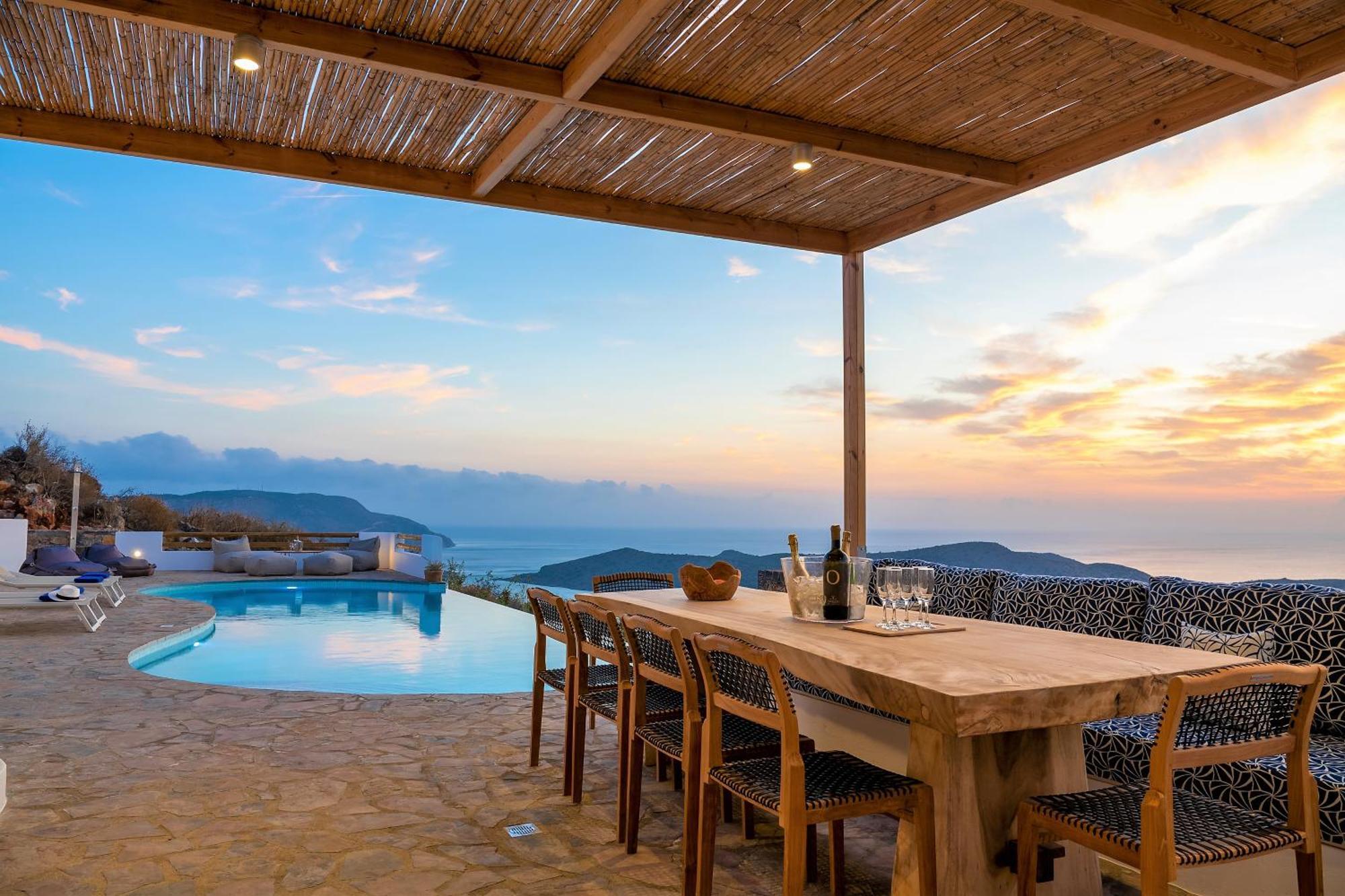 Villa Ocean Pearl Elounda Esterno foto